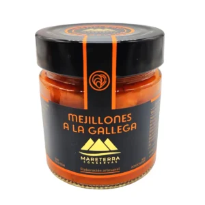 Tarro de cristal de mejillones a la gallega Mareterra