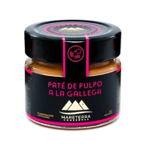 Tarro de cristal de Paté de pulpo a la gallega Mareterra
