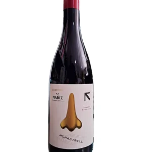 Botella de vino tinto De Nariz Pedro Martínez 75 cl