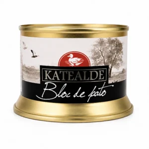 Lata de Bloc de Foie Gras de Pato Katealde 130 g sin gluten