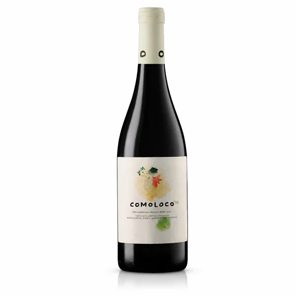Vino tinto Comoloco 2024 sin sulfitos añadidos D.O.P. Jumilla 75 cl 1 Botella de vino tinto Comoloco 2024 sin sulfitos añadidos D.O.P. Jumilla